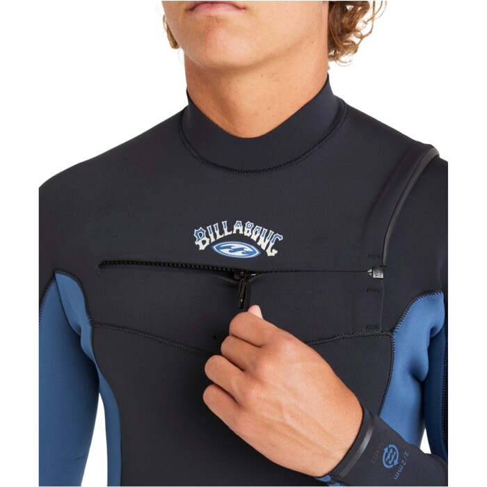 2024 Billabong Mens Absolute Natural 5/4mm Chest Zip Wetsuit ABYW100259 - Groundswell